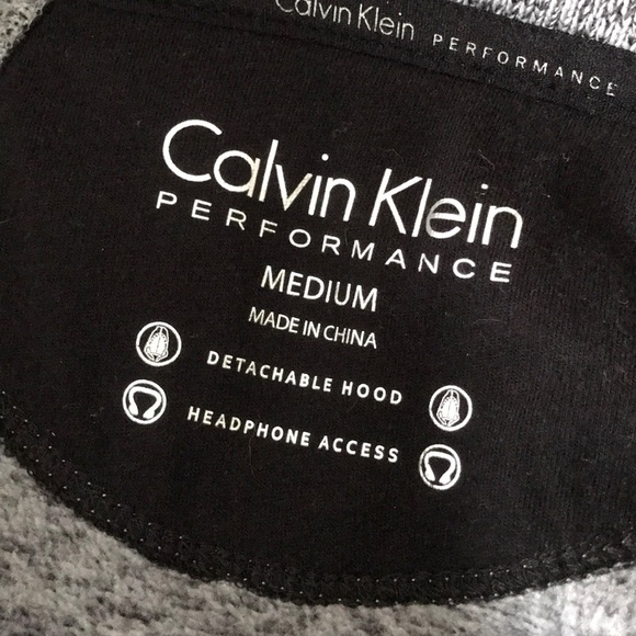 Calvin Klein Full-Zip Sweatshirt Jacket - Picture 8 of 8
